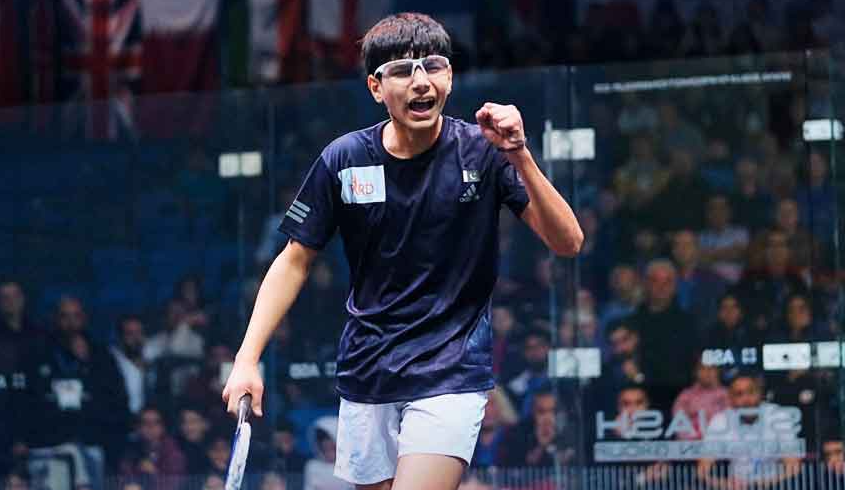 Pakistan’s Sohail Adnan Clinches U-13 Title at British Junior Open Squash Championship