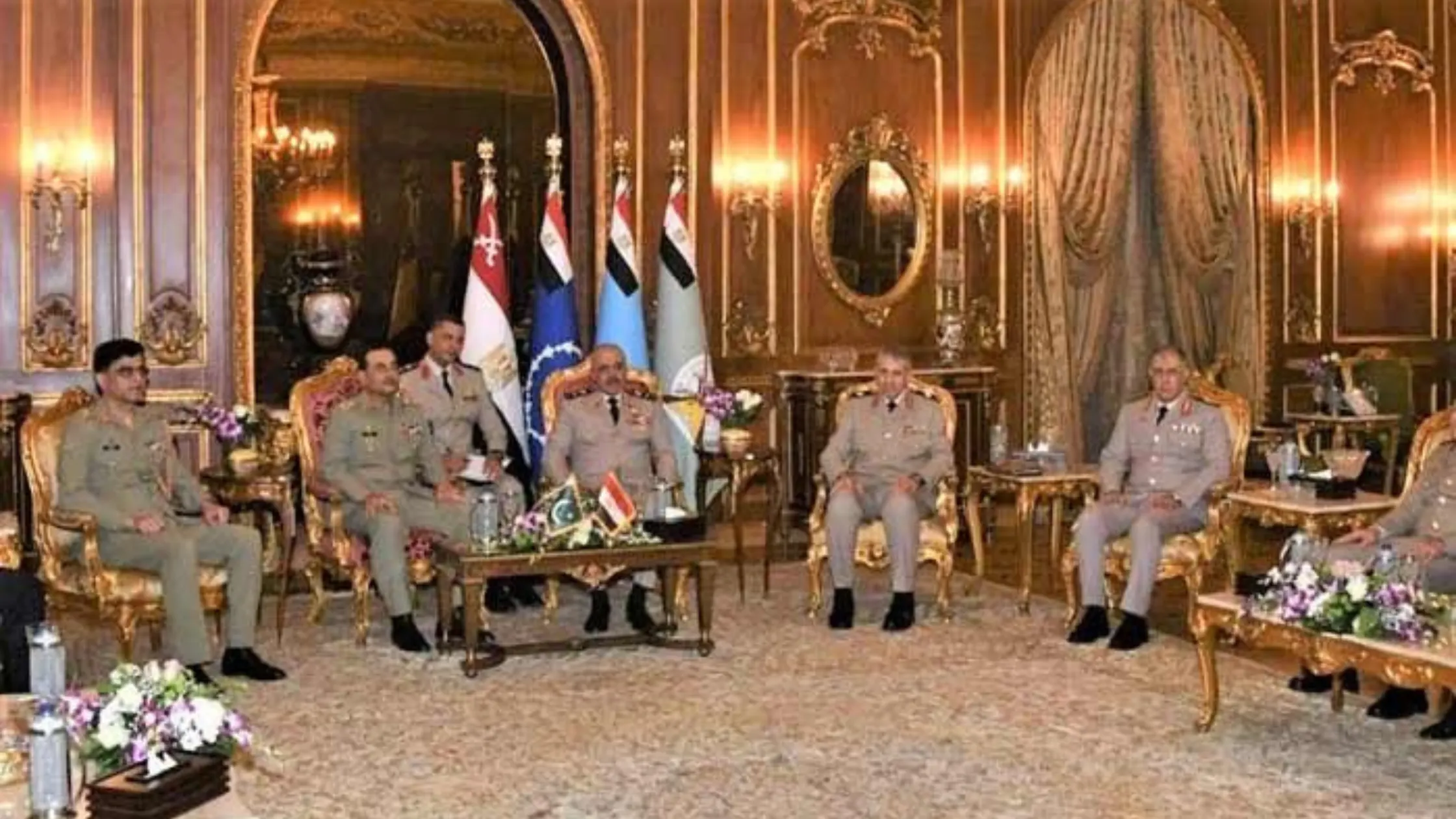 Pakistan and Egypt
