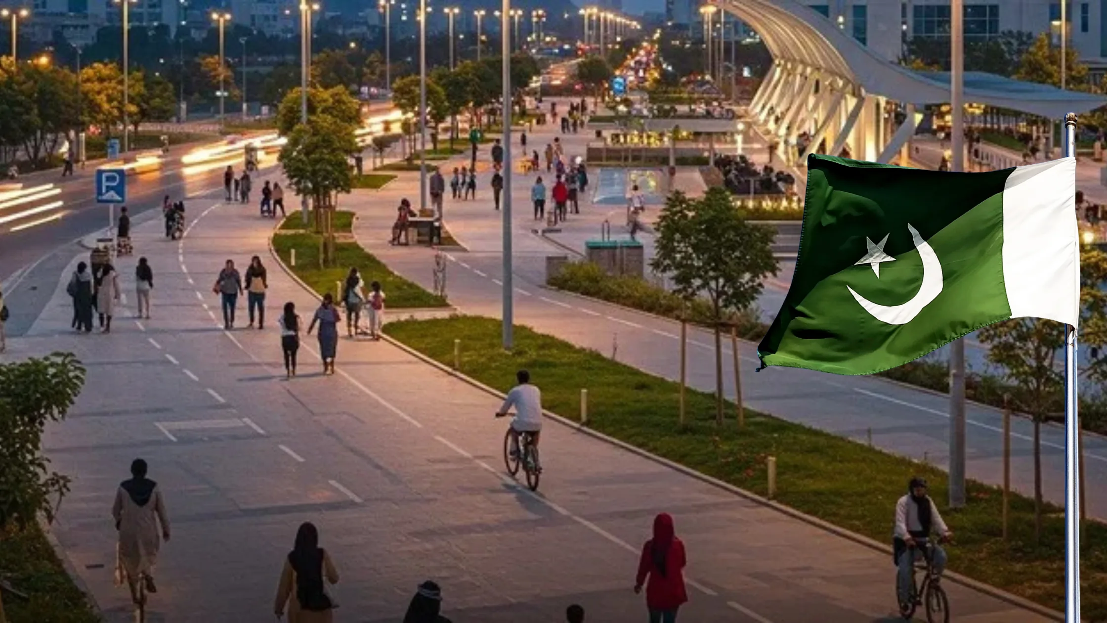 Car-Free Pedestrian Zone