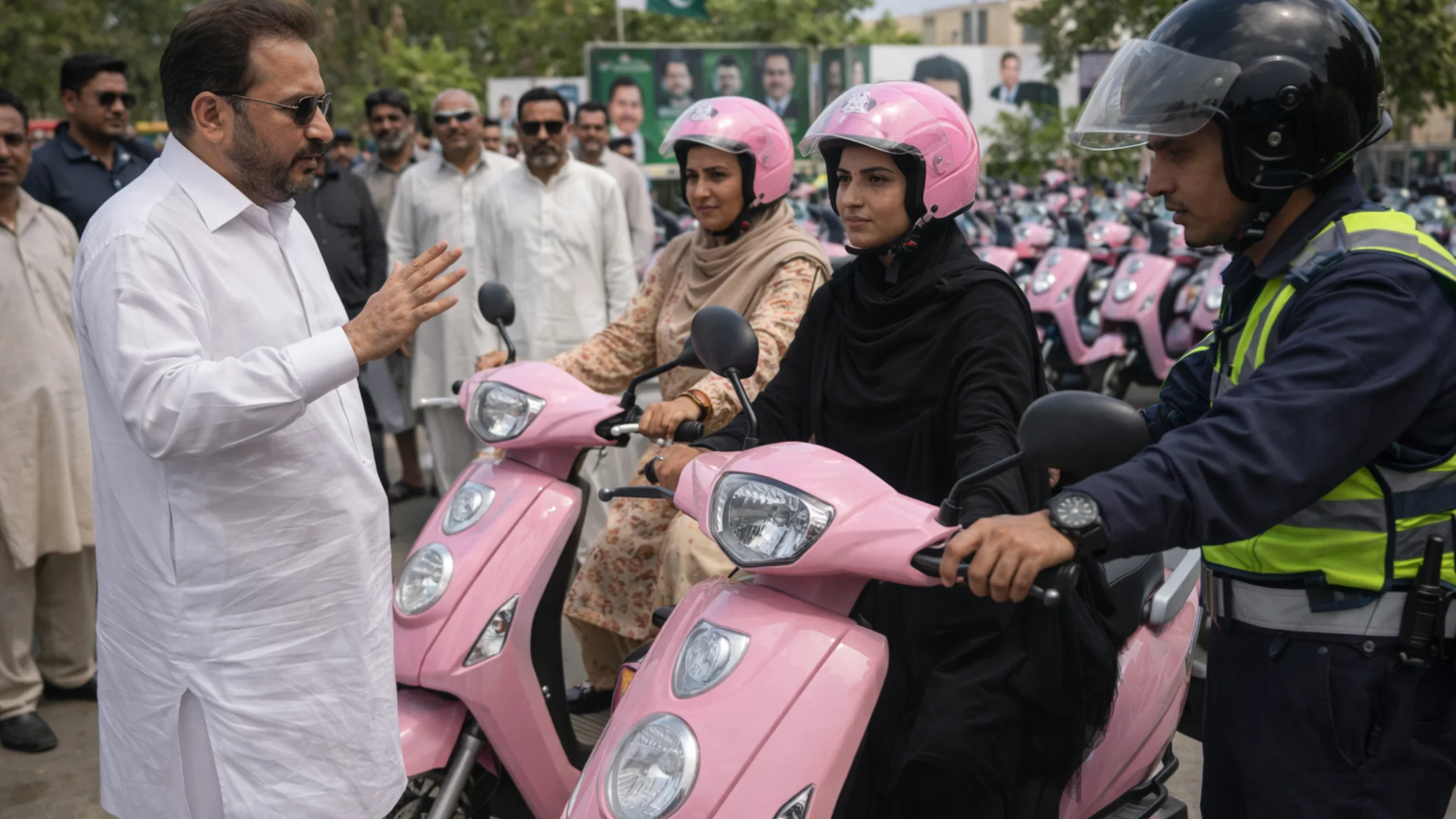 Pink Electric Scooters