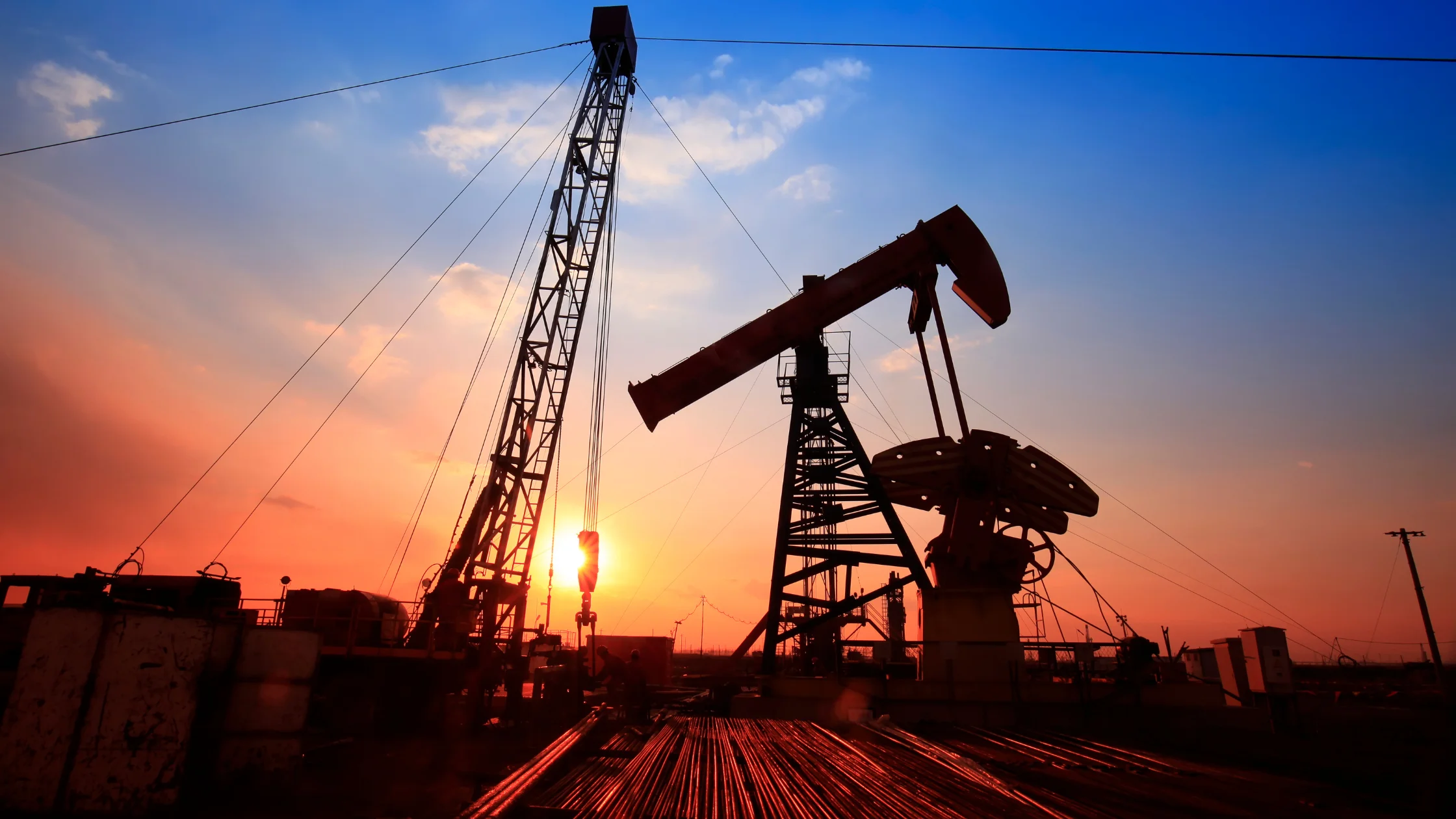 horizontal oil well