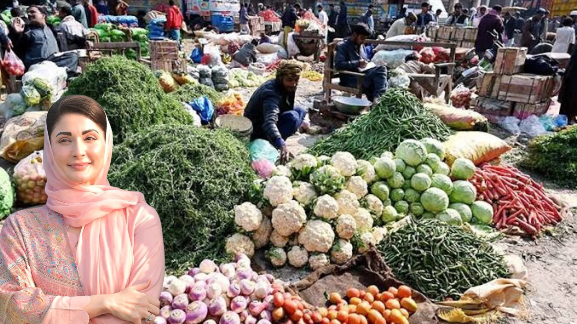 "Sasti Nahi Muft Sabzi, Sanjhi Sabzi"